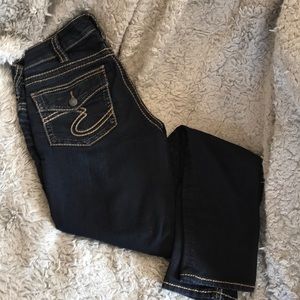 Silver Suki Super Skinny Dark Wash Jean